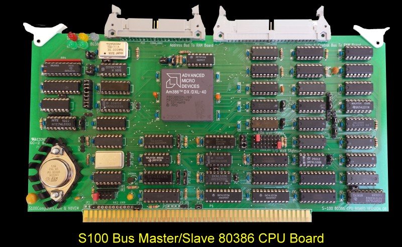 Production 80386 CPU Board